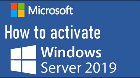 Active windows server 2019